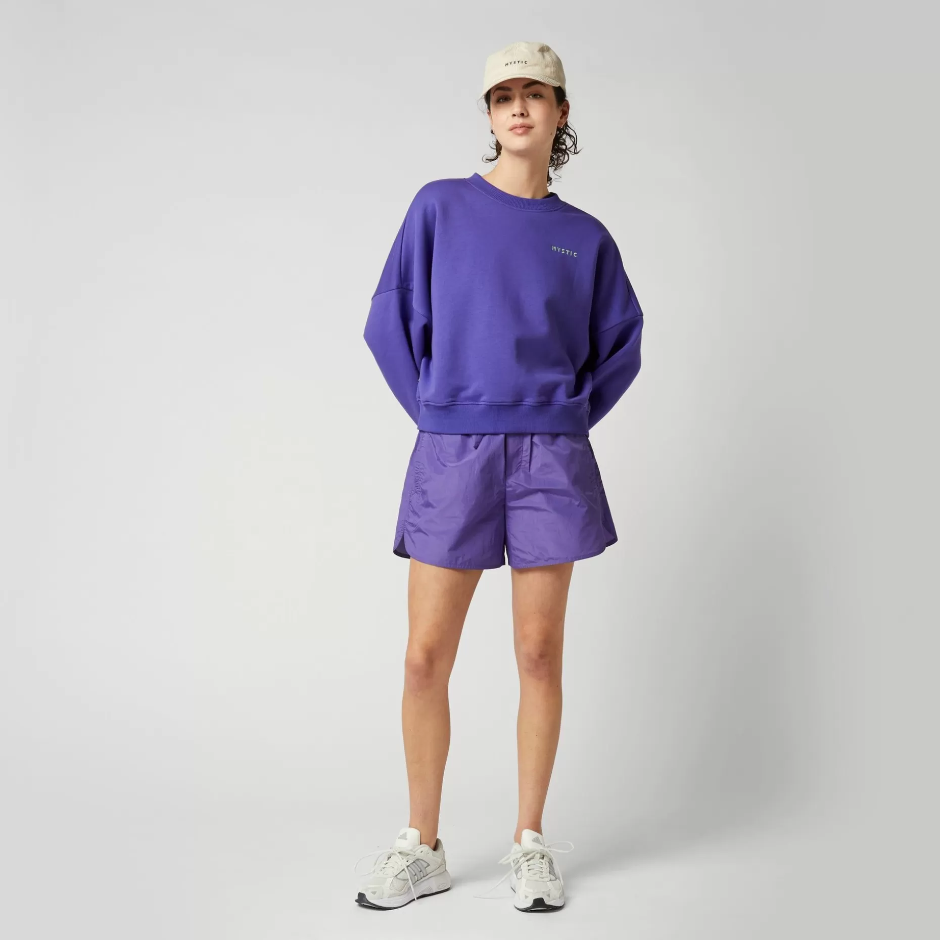 Mystic Sweats>Dropped Shoulder Crew
