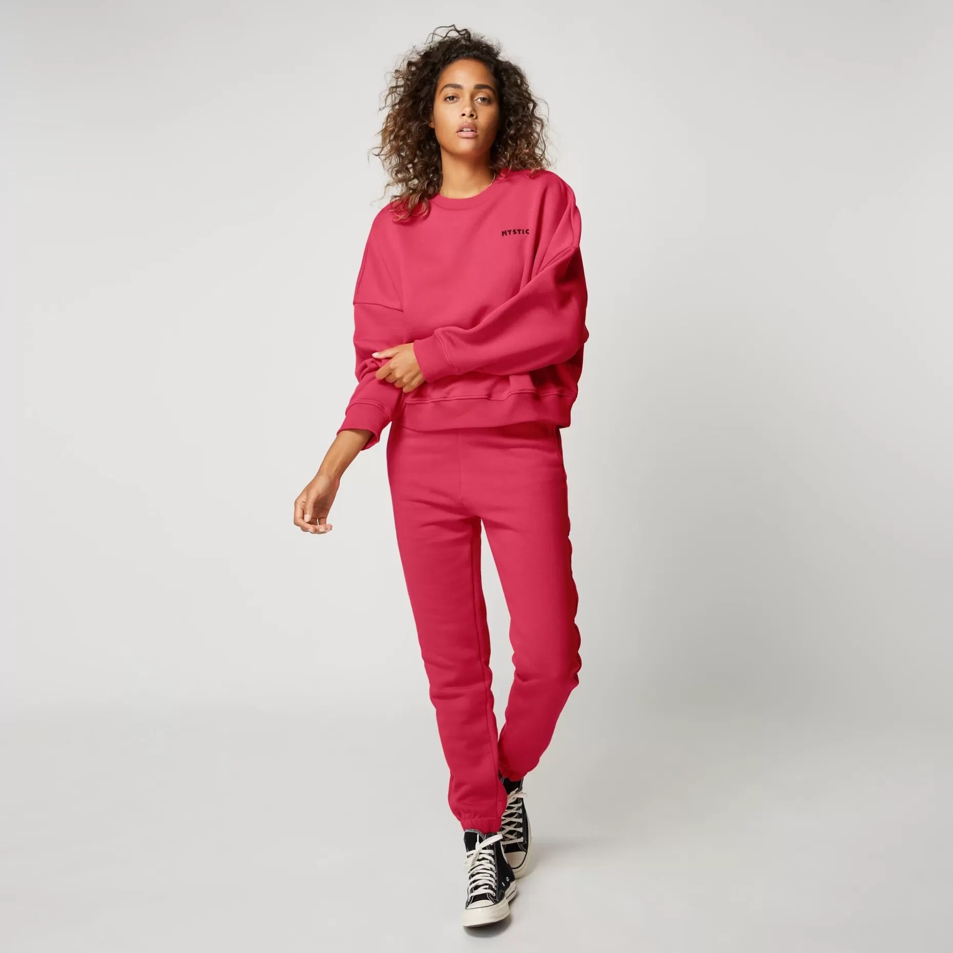 Mystic Sweats>Dropped Shoulder Crew