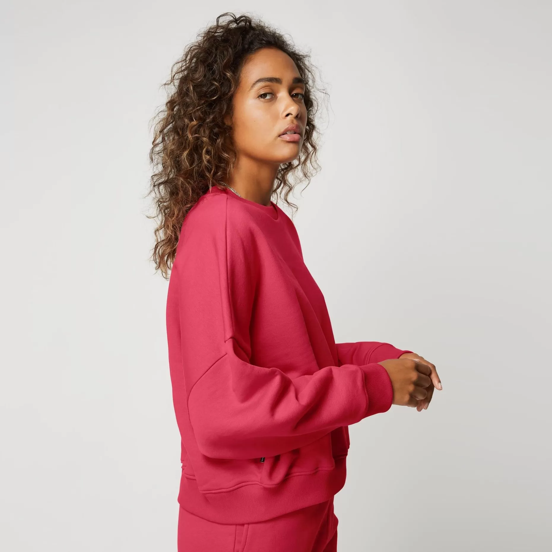 Mystic Sweats>Dropped Shoulder Crew