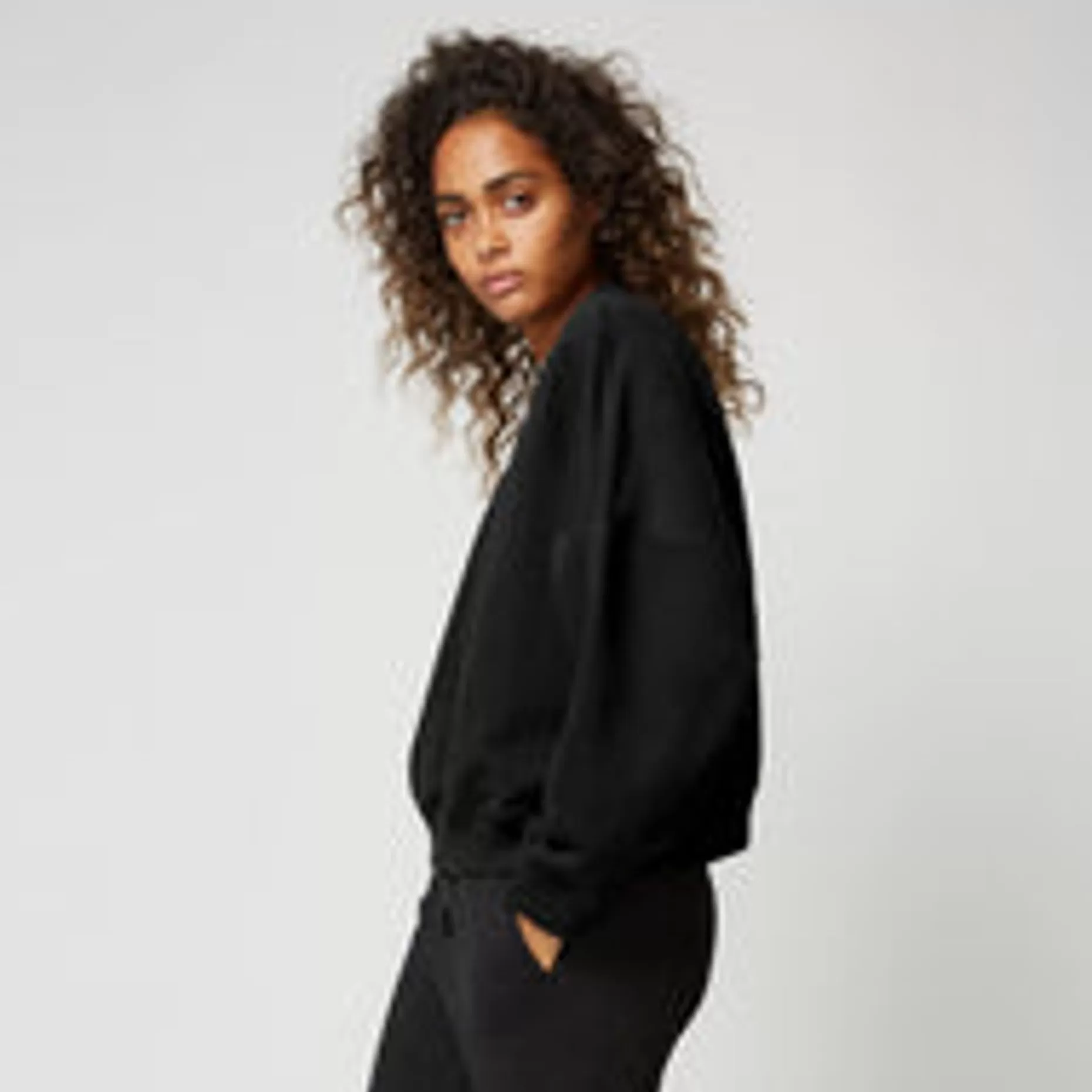 Mystic Sweats>Dropped Shoulder Crew