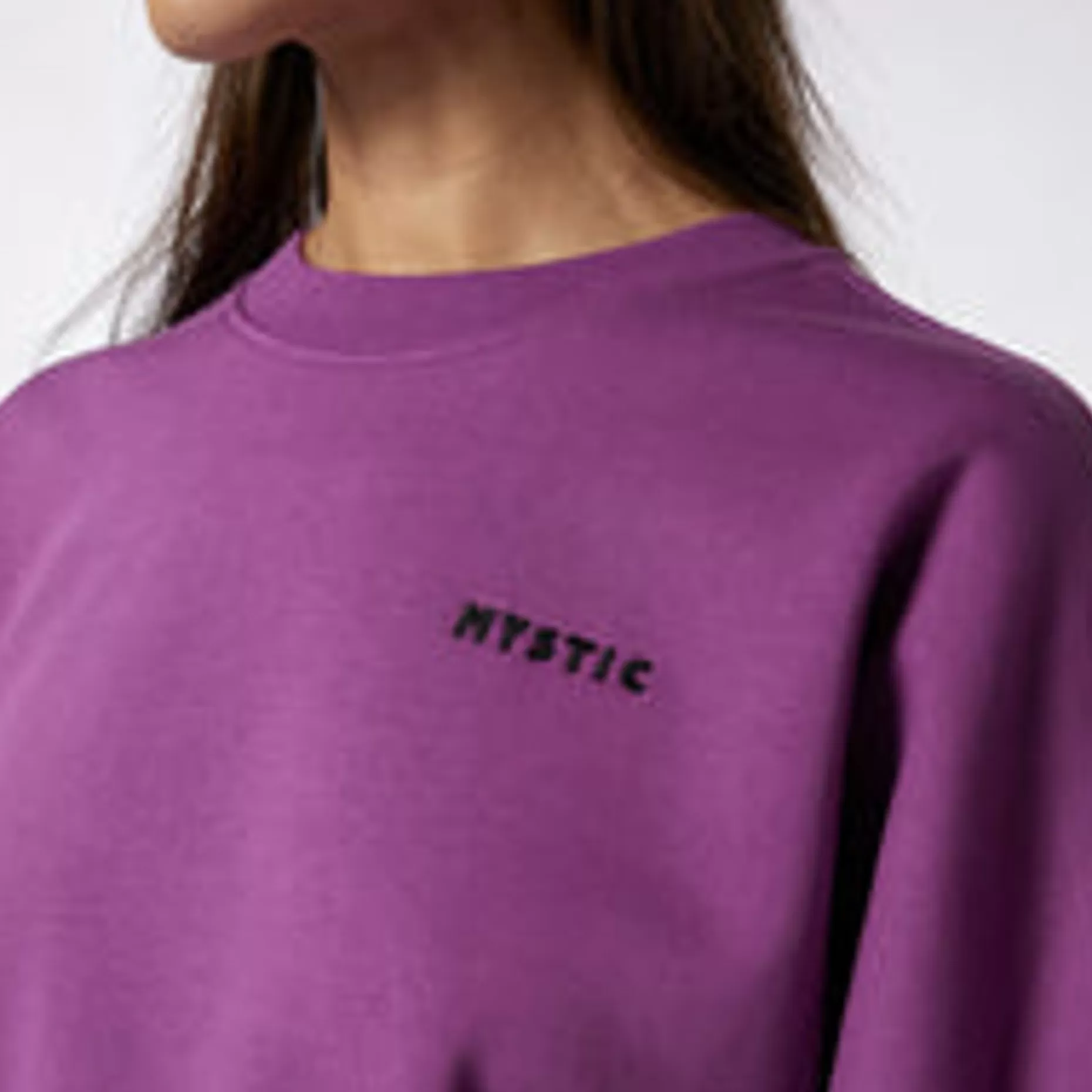 Mystic Sweats>Dropped Shoulder Crew